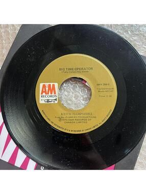 Keith Hampshire - You can't Hear the Song I Sing/Big Time Operator 45rpm VG+ R24